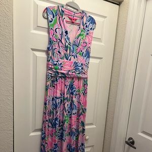 Lilly Pulitzer EEUC Pearce maxi dress M